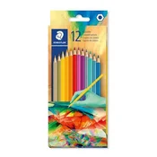 Barvni svinčniki, komplet, šesterokotni, STAEDTLER 175 C, Multiverse 2, 12 različnih barv, 12 kosov