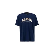 ALPHA INDUSTRIES Majica College mornarska/marelica/bela