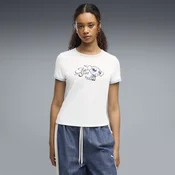 PUMA x POWERPUFF GIRLS Slim Tee Women, Clothing, White/Bul, L