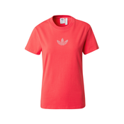 Majica kratkih rukava adidas Originals za žene, boja: crvena