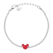 Disney Decentna jeklena zapestnica Mickey Mouse B600650L-55.CS