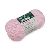 Bamboo Pletena preja Jeans 50 g - (109) roza vzorcev.