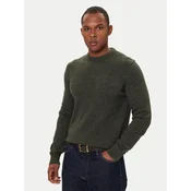 Barbour Pulover Tisbury temno zelena