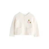 Next Pletena jopa Flower Girl temno zelena/roza/bela
