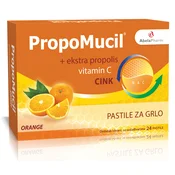 PropoMucil® pastile pomorandža, 24 pastile