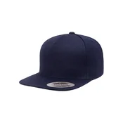 Premium Snapback Cap Navy Blue