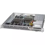 Supermicro SuperChassis 514-R407C Rack Sivo 400 W