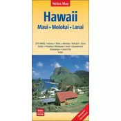 Nelles Map Hawaii: Maui Molokai Lanai
