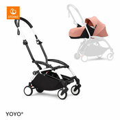 Stokke Ogrodje vozička white frame 0+ newborn pack Yoyo ginger