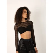Jaded Rose Ženski top Ida, Crni