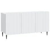 Vidaxl TV omarica Bela 99 x 34,5 x 52 cm Inženirski les