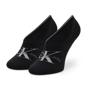 Ženske nogavice CALVIN KLEIN - stopalke high cut, črne, one size