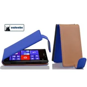 Cadorabo Cadorabo Ohišje, združljivo z Nokia Lumia 925 v briljantna modra - Zaščitni ovitek v obliki flipa iz gladkega umetnega usnja, (20565281)