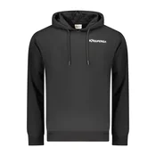 Moška črna jopa s kapuco SUPERGA