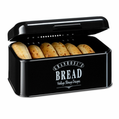 Klarstein Delaware, kutija za kruh, metal, 30 x 16 x 20,5 cm, poklopac na šarkama, otvori za ventilaciju