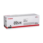 Original Canon toner CRG-055HBk (crni, 7600 str.) Canon MF742Cdw, MF744Cdw, MF746Cx, LBP663Cdw, LBP6