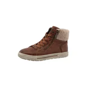MUSTANG Gležnarji z vezalkami Janique rjava