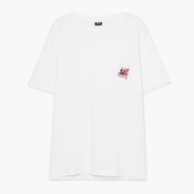 Cropp - Majica s vezom - white