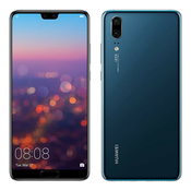 HUAWEI obnovljen pametni telefon P20 4GB/128GB, Blue