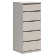 Ozka komoda Tetrix 50 cm - kašmir