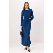 Trendyol Modest Ženska haljina Tctss25Eb00138, Plava