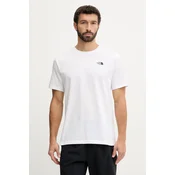 The North Face Majica Evolution Simple Dome NF0A8CZ2 Bela Regular Fit