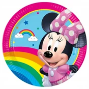 Procos Papirnati krožniki - Minnie 23 cm 8 kos