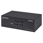 Manhattan 153539 KVM stikalo 4/1 USB HDMI 4K
