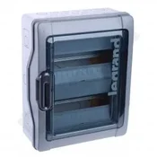 LEGRAND 2x12 modularna nadometna razdelilna omarica s priključnimi bloki, prozorna IP65 IK09 RN65 601942