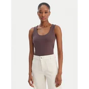 Marella Top Tiglio 2615941051 Rjava Slim Fit