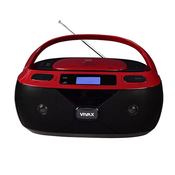 VIVAX Prenosni radio APM-1040, crveni