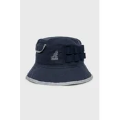 Pamucni šešir Kangol boja: tamno plava, pamucni