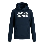 Jack & Jones Junior Majica  mornarska / bela