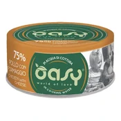 OASY More Love s piščancem in sirom - mokra hrana za mačke, 70g