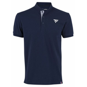 Muški teniski polo Tecnifibre Polo Pique - marine