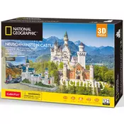KUBICNA ZABAVNA Slagalica 3D Dvorac Neuschwanstein