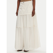 PINKO Maxi krilo Kenny 105252 A2MI Écru Regular Fit