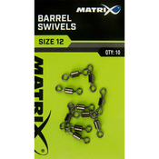 Vrtljivke Matrix Barrel Swivels Št:12-16/10pcs