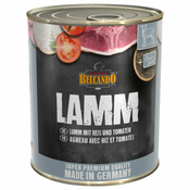 BELCANDO Super Premium 6 x 800 g - Janjetina s rižom i rajcicom