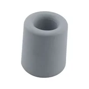 Stenski in talni vratni odbojnik, o 30 mm, višina 30 mm, guma, siva