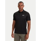 EA7 Emporio Armani Polo majica 7M002477 AF22277 UC001 Črna Regular Fit