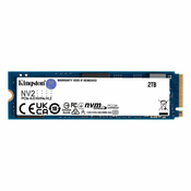 KINGSTON NV2 2TB M.2 PCIe 4.0 NVMe (SNV2S/2000G) SSD