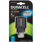 Duracell Punjač – Type-C/Type-A - 3A – Black