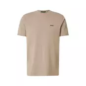 BOSS T-shirt 50506373 Kaki Regular Fit