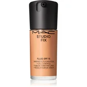 MAC Cosmetics Studio Fix Fluid SPF 15 24HR Matte Foundation + Oil Control matirajoči tekoči puder SPF 15 odtenek C5.5 30 ml