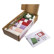 Rayher. Set za izdelavo rož iz krep papirja, mešane barve, 105 g/m