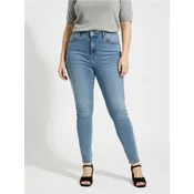 Sinsay - Skinny farmerke sa visokim strukom Plus size - plavi džins