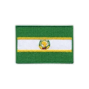 shumee Našitek zastave Afriške unije - 2 - magnetna podlaga - vezen našitek/značka/emblem