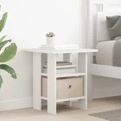 Nocni ormaric Bijelo 41 x 40 x 45 cm Konstruirano drvo