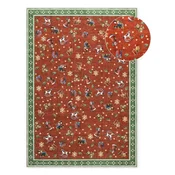 Rdeča/zelena preproga z božičnim motivom 160x230 cm Toys Delight Nostalgic Noel Red Green – Villeroy&Boch
